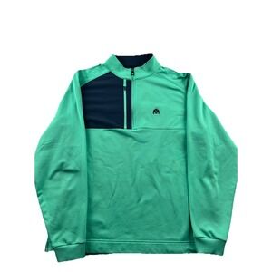 FootJoy Pique Sport Mid-Layer 1/2 Zip Pullover Golf Jacket Performance Men Large